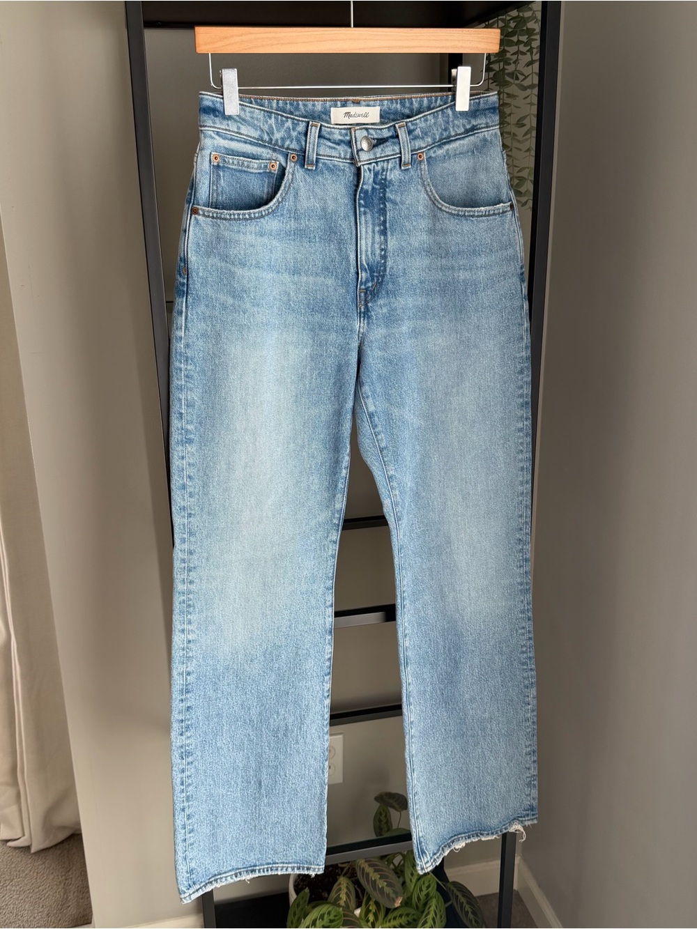Madewell Curvy Relaxed Bootcut Jeans